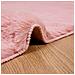 Tappeto in Pelliccia Sintetica di Coniglio Olite Rosa - Foto miniatura 5