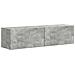 Mobile TV da parete 2 pcs Calcestruzzo 60 x 31 x 29.5 cm - Foto miniatura 1