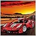 Mega Set mattoni da costruzione 1126 Pezzi Auto Sportiva RED DEVILS - Foto miniatura 3