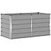 Fioriera Grigio chiaro 160 x 80 x 75 cm Acciaio - Foto miniatura 1