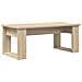 Set di Tavolini da Caffè 2 pcs Rovere Sonoma Legno multistrato - Foto miniatura 7