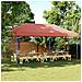 Tenda Party Terracotta 292 x 580 x 315 cm Tessuto Oxford - Foto miniatura 2