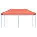 Tenda Party Terracotta 292 x 580 x 315 cm Tessuto Oxford - Foto miniatura 3