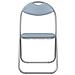 Sedia pieghevole 8 pcs Grigio 48 x 43,5 x 81 cm Pelle Sintetica - Foto miniatura 5