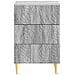 Comodino Sonoma grigio 43 x 39,5 x 66,5 cm Legno ingegnerizzato - Foto miniatura 3