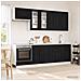 Unità Cucina KALMAR 8 pcs Nero Legno ingegnerizzato - Foto miniatura 2