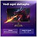 LOQ 27-10 - Monitor Gaming 27" IPS Flat FHD 1920x1080 0 200Hz 0.5ms - AMD FreeSync Premium + VESA AdaptiveSync 2xHDMI 2.1 + 1xDP 1.4 - Stand Tilt Cavo DP incluso - Foto miniatura 3