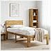 Letto Singolo con Testiera ROSTOCK Bianco 90 x 200 cm - Foto miniatura 2