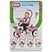 Littke Tike Deluxe Triciclo Cavalcabile Rosa 4-in-1 - Foto miniatura 4