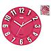 Orologio Parete Tondo 25 Fucsia Arredo Casa - Foto miniatura 1