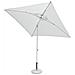 Ombrellone 2 X 2 Palo Centrale Bianco Per Esterno Giardino, Ristorante, Gelateria Bar Hotel Albergo - Foto miniatura 1