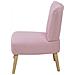 Poltrona In Tessuto Rosa Vaasa - Foto miniatura 14