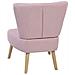 Poltrona In Tessuto Rosa Vaasa - Foto miniatura 13