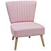 Poltrona In Tessuto Rosa Vaasa - Foto miniatura 11