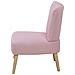 Poltrona In Tessuto Rosa Vaasa - Foto miniatura 4