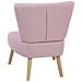Poltrona In Tessuto Rosa Vaasa - Foto miniatura 20