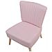 Poltrona In Tessuto Rosa Vaasa - Foto miniatura 21