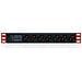 Multipresa Da Rack 19'' 7 Posti 3 Led Cavo 1.8m Nero - Foto miniatura 1