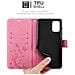 Custodia Compatibile Con Samsung Galaxy A71 In Rosa Fiore - Coperchio Protettivo In Design Floreale Con Chiusura Magnetica, Funzione Stand E Slot Per Carte - Foto miniatura 8