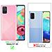 Custodia Compatibile Con Samsung Galaxy A71 In Rosa Fiore - Coperchio Protettivo In Design Floreale Con Chiusura Magnetica, Funzione Stand E Slot Per Carte - Foto miniatura 11