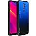 Cover Rigida Per Oppo A5 2020 / A9 2020 Sottile Con Design Lucido Blu Sfumato - Foto miniatura 5