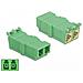 Accoppiatore con protezione laser flip LC Duplex femmina per LC Duplex femmina 4 pezzi - Foto miniatura 1