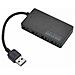 Hub Usb 3.0 Con 4 Porte Nero - Foto miniatura 1
