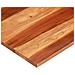 Piano Tavolo in Legno Massello di Acacia 25-27 mm 70x70 cm - Foto miniatura 2
