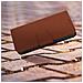 Custodia Vera Pelle Per Iphone 14 Portacarte E Supporto Video Marrone - Foto miniatura 5