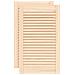 Ante con Design a Lamelle 2 pz 69x39,4 cm in Legno di Pino - Foto miniatura 1