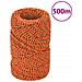 Corda Nautica Arancione 2 Mm 500 M In Polipropilene - Foto miniatura 1