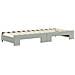 Divano Letto Estraibile Materassi Grigio Chiaro 80x200 Velluto - Foto miniatura 6