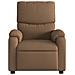 Poltrona Reclinabile In Tessuto Marrone - Foto miniatura 3