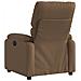 Poltrona Reclinabile In Tessuto Marrone - Foto miniatura 6