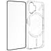 Cover Per Nothing Phone 2 Silicone Gel E Vetro Temperato Smussato - Foto miniatura 1