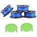 Bobine Di Filo Per Greenworks 24v G24lt /g24ltk2/g24lt30m /g24lt30mk2 Multicolor - Foto miniatura 1