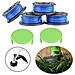 Bobine Di Filo Per Greenworks 24v G24lt /g24ltk2/g24lt30m /g24lt30mk2 Multicolor - Foto miniatura 2