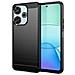 Custodia B-case Tpu Silicone Cover Case Per Xiaomi Redmi 13 4g Carbon Metal Black - Foto miniatura 1