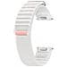 Braccialetto Per Samsung Galaxy Watch 20mm/s/m Comfort Fabric, Bianco - Foto miniatura 1