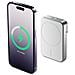 MSPB5KWH batteria portatile 5000 mAh Carica wireless Bianco - Foto miniatura 1