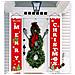 Banner Festivo Rosso ""buon Natale"" - Decorazione Ideale Per Le Feste 35x188cm - Foto miniatura 3