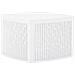Lusso Casadino -  Tavolino Bianco 54x54x36,5 Cm In Plastica - Foto miniatura 2