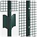 Recinzione in Rete Saldata con 22 Pali Verde 1x50 m Acciaio - Foto miniatura 7