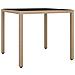 Set da Pranzo per Giardino 3 pcs Beige 90 x 90 x 75 cm - Foto miniatura 5