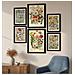Set Di 6 Stampe Anatomia Dei Fiori In Stampe Vintage, Dipinti Decorativi Estetici Per Il Tuo Soggiorno, Camera Da Letto, Casa A3 & A4 Cornice Nera - Foto miniatura 4