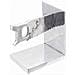 Fermalibri 2 pcs Argento 11 x 14 x 17.5 cm Alluminio - Foto miniatura 2