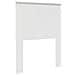 Testiera con testiera Bianco Lucido 75 cm Legno multistrato - Foto miniatura 6