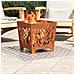 Dischi Quadrati 2 pcs Argento 90 x 50 cm Alluminio - Foto miniatura 2