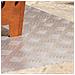 Dischi Quadrati 2 pcs Argento 90 x 50 cm Alluminio - Foto miniatura 3