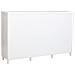 Credenza In Legno Bianco Con 3 Ante E 3 Cassetti 180x42x114h Cm - Foto miniatura 4
